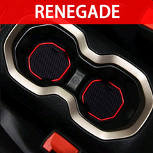 Load image into Gallery viewer, Auovo 16pcs Door Cup Liners for Jeep Renegade 2015-2017