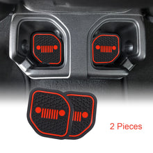 Load image into Gallery viewer, Auovo Cup Holder Coasters for 2018-2022 Jeep Wrangler JL JLU Gladiator