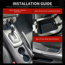 Load image into Gallery viewer, Auovo Cup Holder Liners for Chevy Camaro 2010-2015