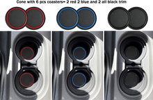 Load image into Gallery viewer, Auovo Cup Holder Inserts Replacement for Nissan Frontier 2005-2019