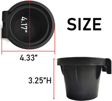 Load image into Gallery viewer, Auovo Cup Holder Inserts Replacement for Nissan Frontier 2005-2019
