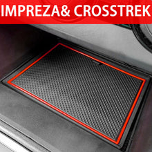 Load image into Gallery viewer, Auovo Cup Console Mats for Subaru Crosstrek and Impreza 2018-2022