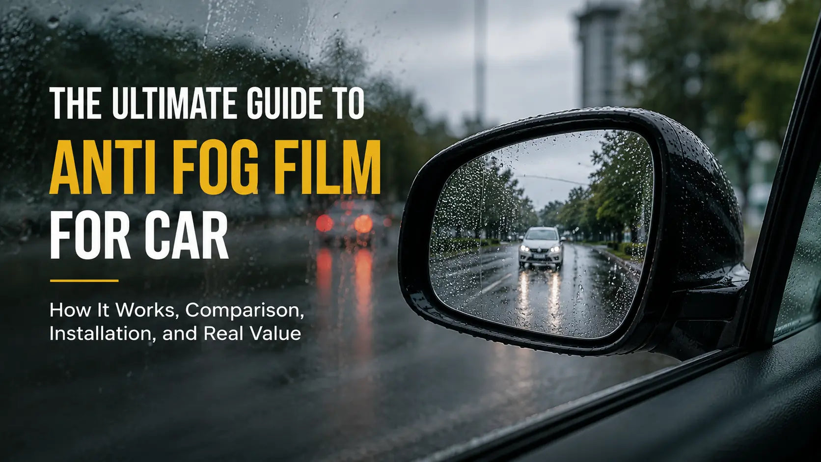 The Ultimate Guide to Anti Fog Film for Car
