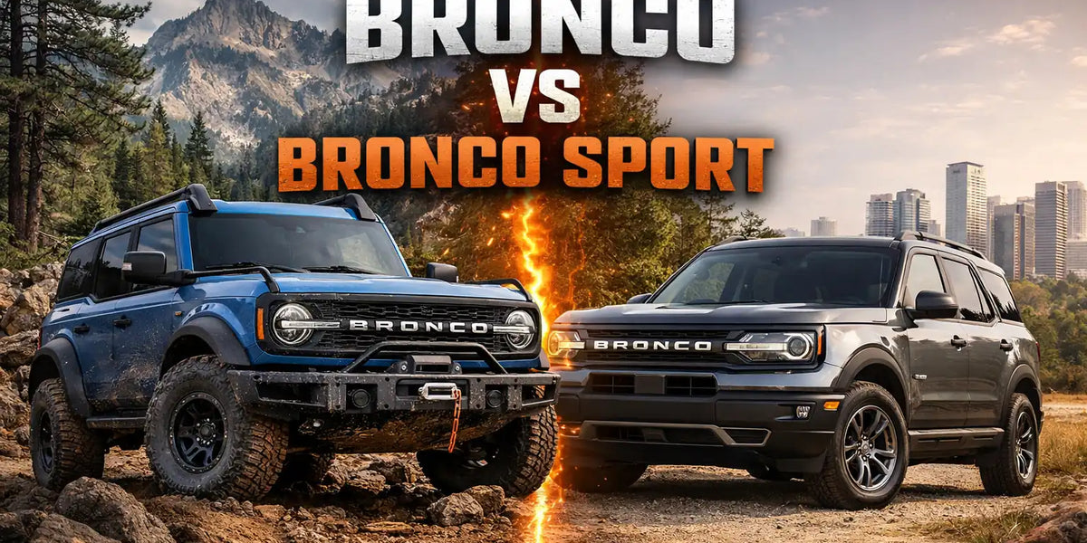 Bronco vs Bronco Sport: Key Differences and How to Improve Your SUV - CARXV