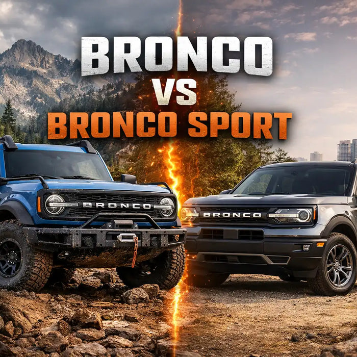 Bronco vs Bronco Sport: Key Differences and How to Improve Your SUV