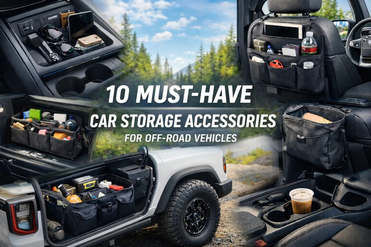 10 Best Car Storage Accessories to Keep Your Off-Road Vehicle Organized