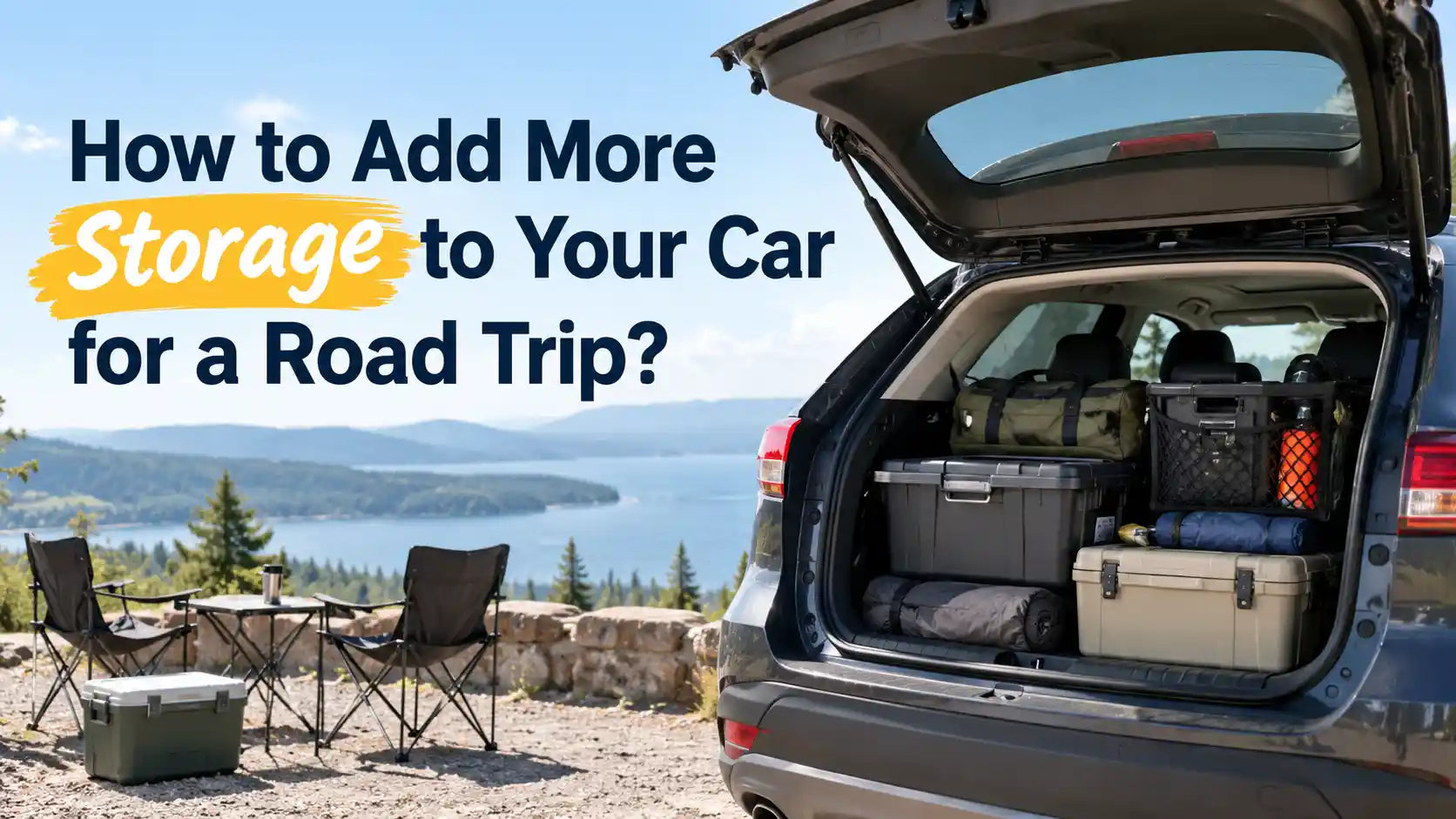 How to Add More Storage to Your Car for a Road Trip?