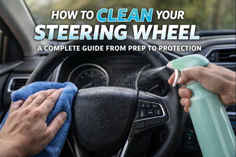 A Complete Guide From Prep to Protection about How to Clean Your Steering Wheel