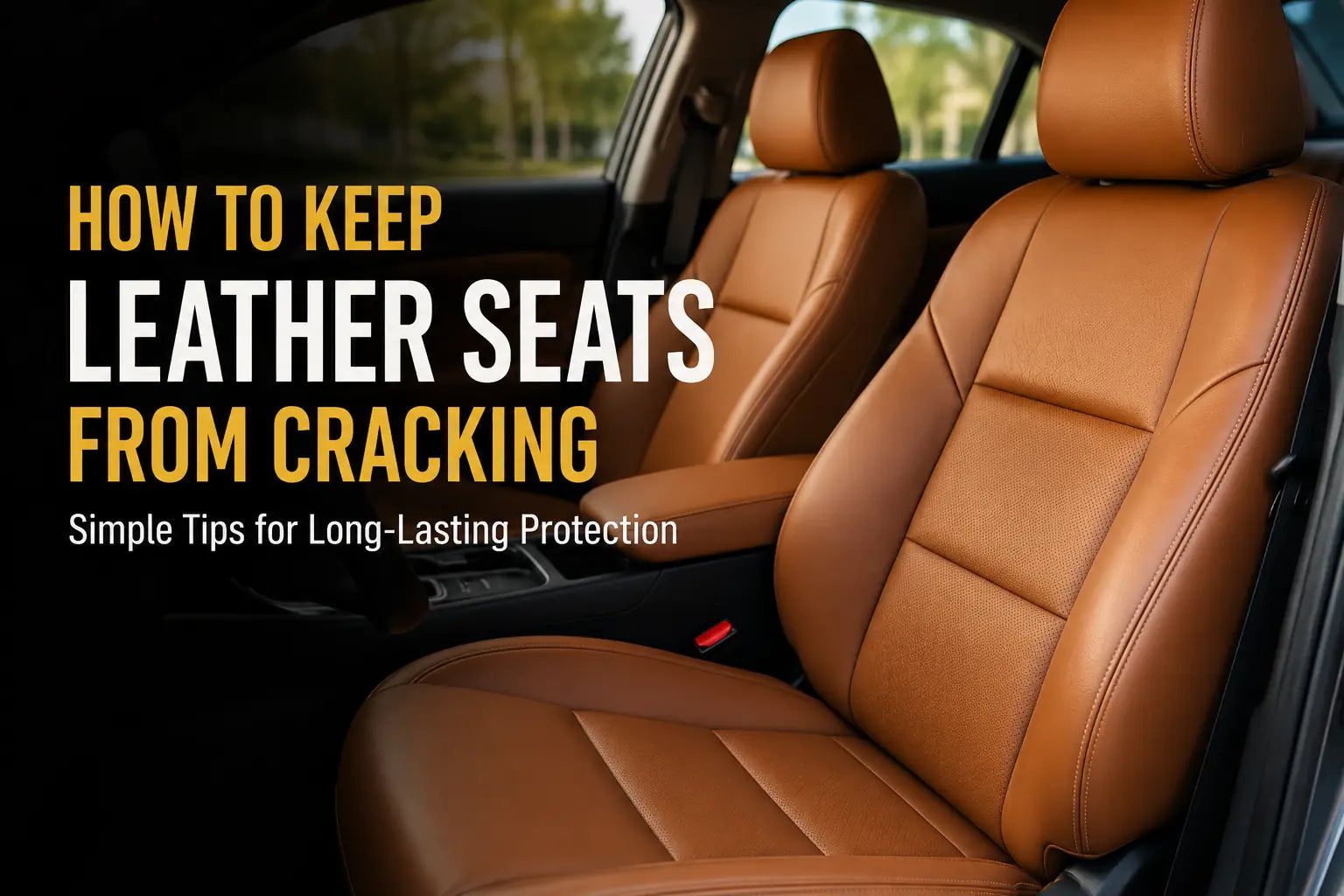 How to Keep Leather Seats from Cracking: Simple Tips for Long-Lasting Protection