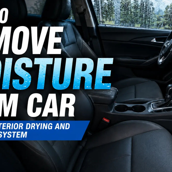 How to Remove Moisture From Car and Prevent It From Coming Back