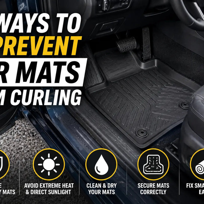5 Ways to Prevent Car Mats from Curling and Sliding