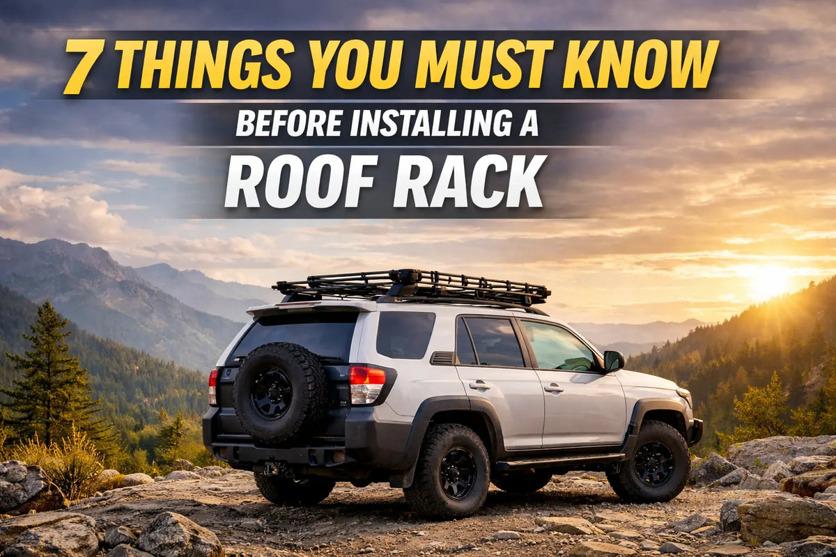 Roof Rack Example 7 Essential Things You Must Know Before Installing a Roof Rack - CARXV