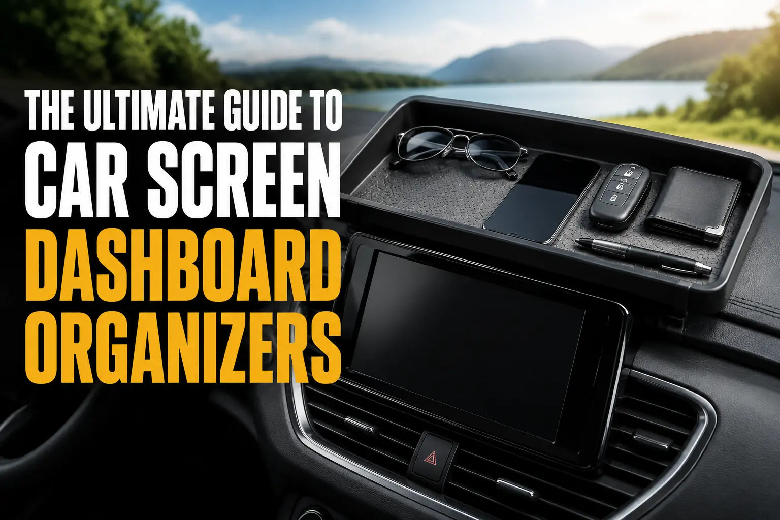 Complete Guide to Car Screen Dashboard Organizers