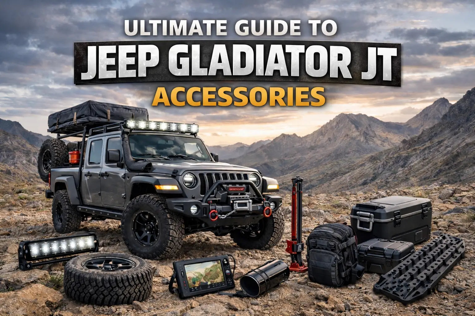 Ultimate Guide to Jeep Gladiator JT Accessories