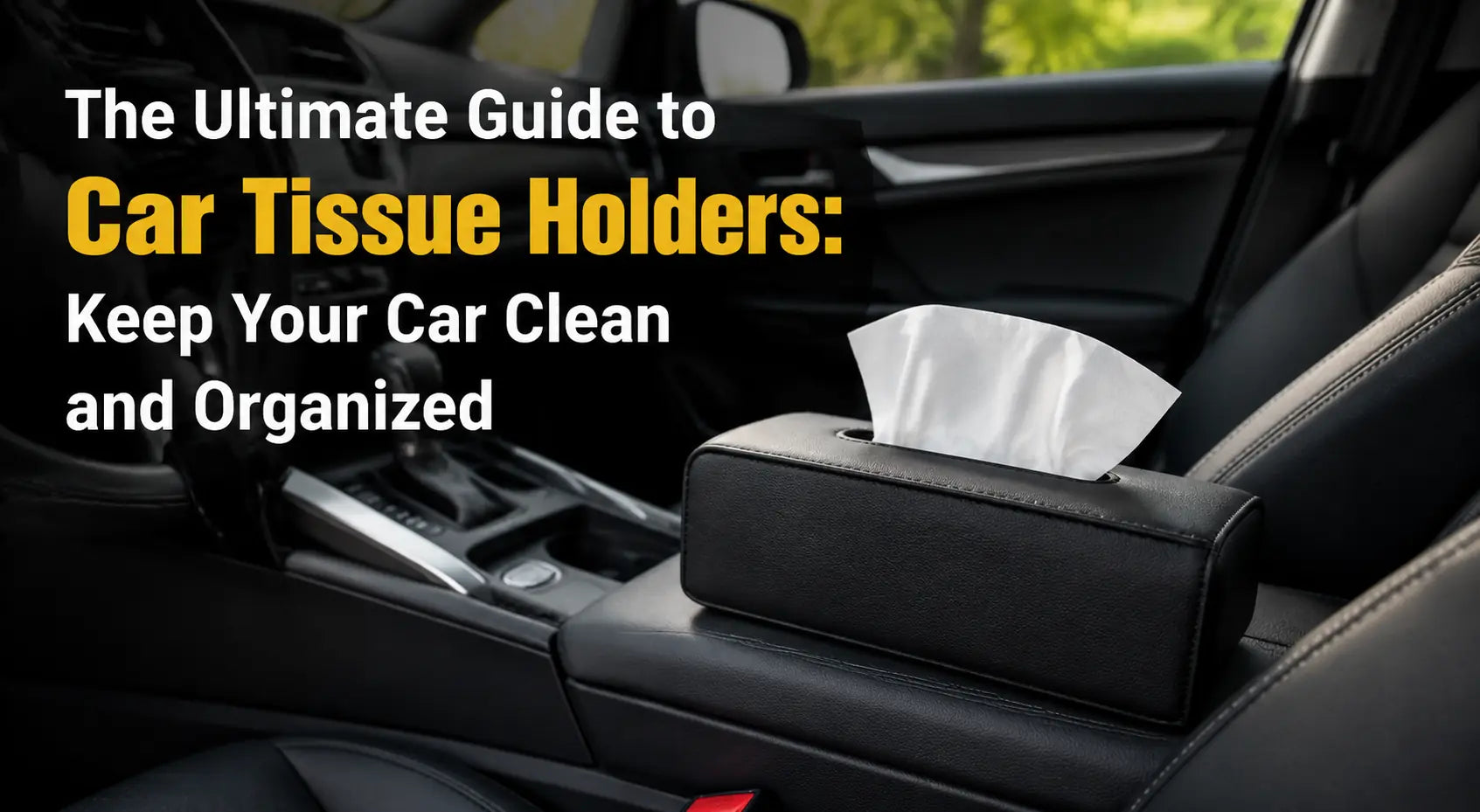 The Ultimate Guide to Car Tissue Holders: Keep Your Car Clean and Organized