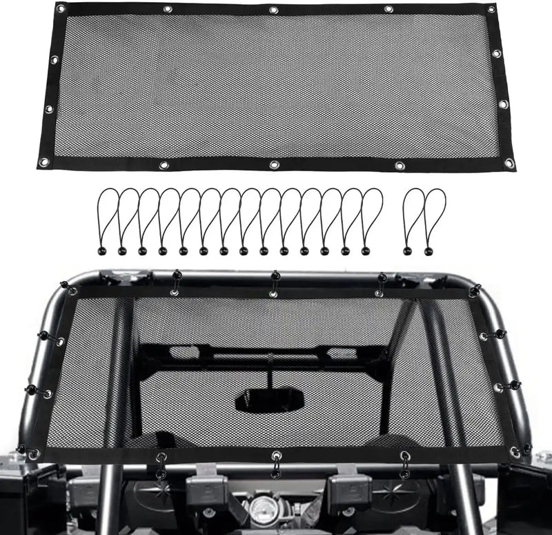 UTV Rear Window Net Mesh Sunshade for Polaris RZR 570 800 1000 900 / Polaris RZR XP Turbo 2022-2015 (2 Seats) / Polaris RZR XP 1000 2021-2014