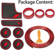 3 in 1 car interior decorative set for Dodge Charger