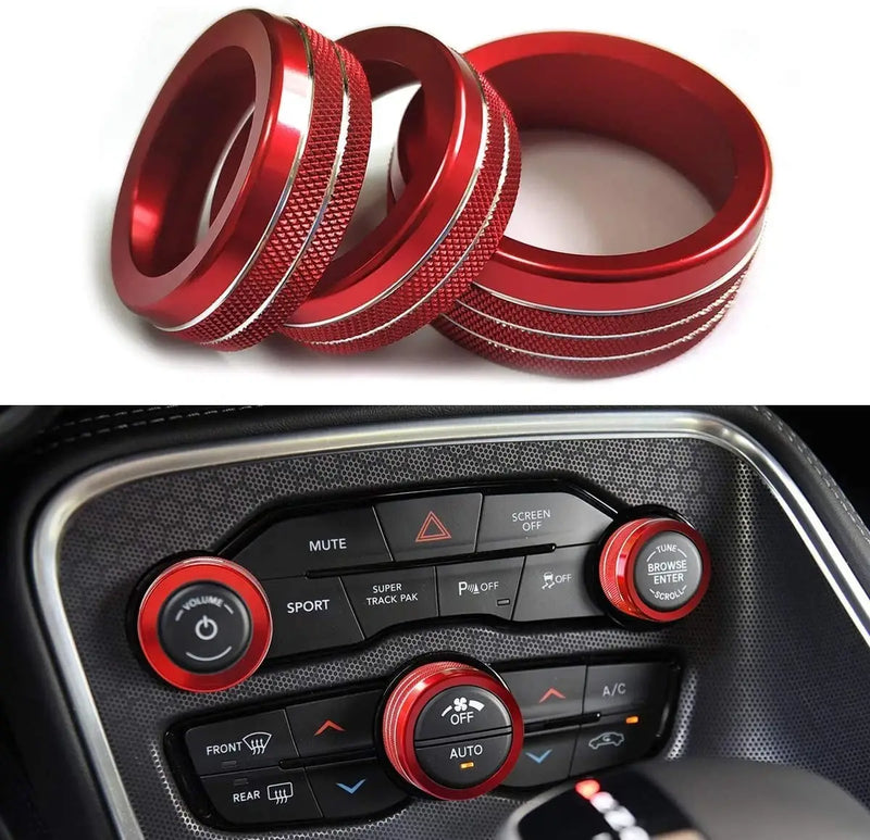 3 in 1 car interior decorative set for Dodge Charger