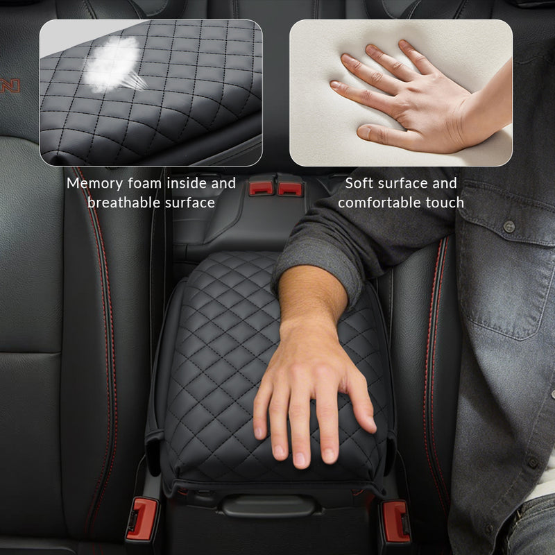 Center Console Armrest Cover with Side Storage for Jeep Wrangler JL JLU & Gladiator JT (2018–2025)