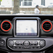 Car Air Conditioner Vent Rings for Wrangler JL and Gladiator JT