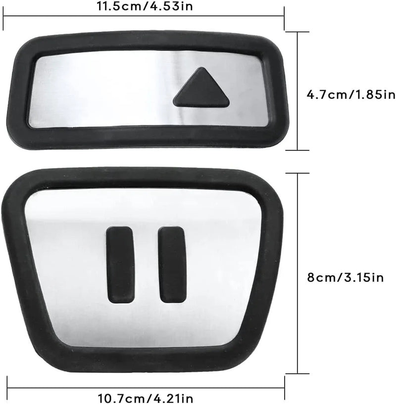Car Brake Accelerator Pedal Covers for Volkswagen VW ID.4 ID4 2023 2022 2021
