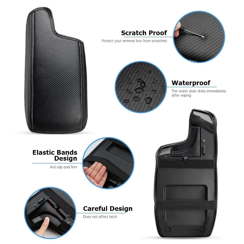 Car Center Console Armrest Cover for Subaru Crosstrek and for Subaru Impreza