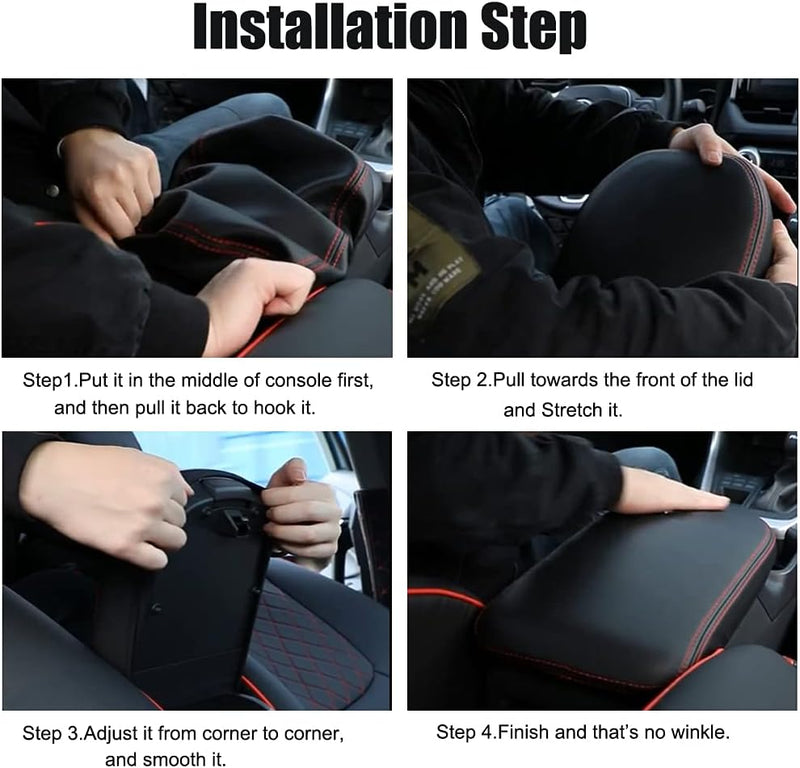 Car Center Console Armrest Protective Cover for Toyota RAV4 2019-2023