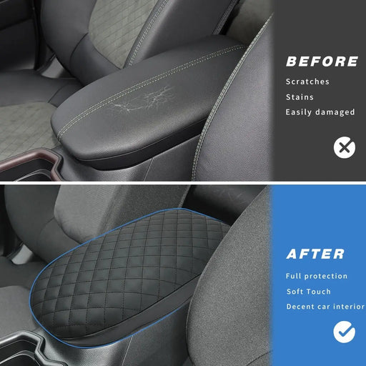 Car Center Console Armrest Cover Protector for Toyota RAV4 Prime