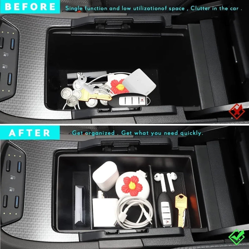 Car Center Console Organizer Tray for Toyota Venza