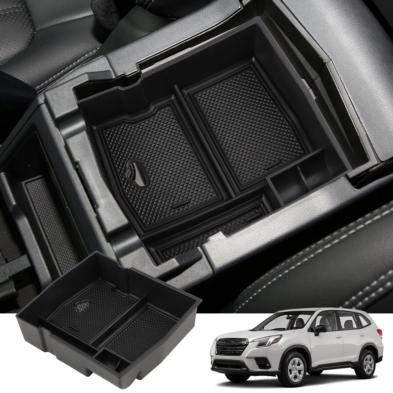 Car Center Console Organizer Tray for Subaru Forester
