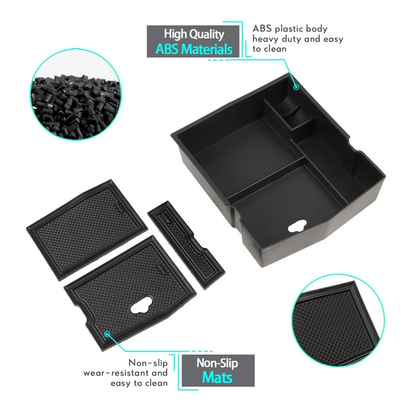 Car Center Console Organizer Tray for Subaru Forester