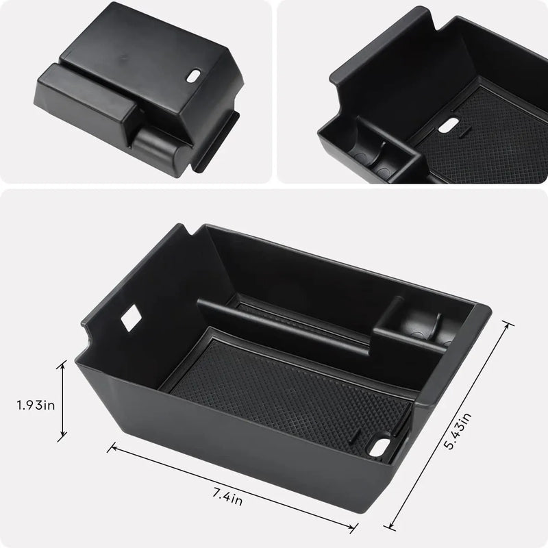 Car Center Console Organizer with Mats for Mercedes Benz GLE GLS