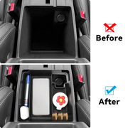 Car storage tray organizer for Nissan Frontier