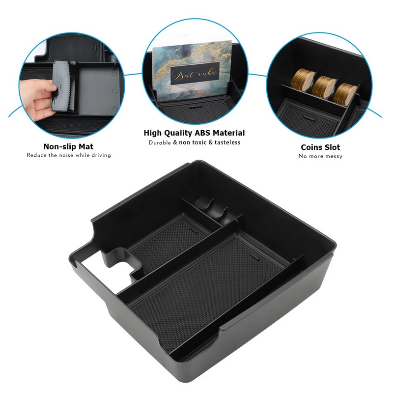Car storage tray organizer for Nissan Frontier