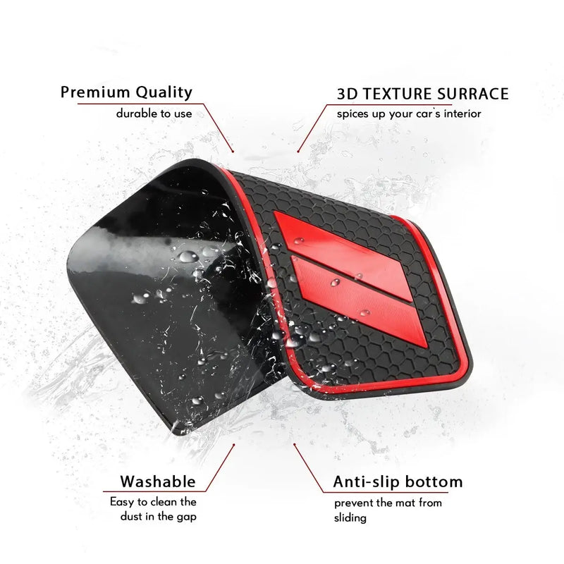 Car Cup Holder Insert Mats for Dodge Durango