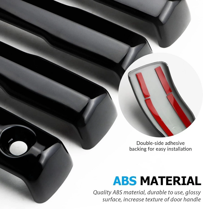 Car Door Handle Covers Protection for Toyota Tundra Sequoia Tacoma 4Runner