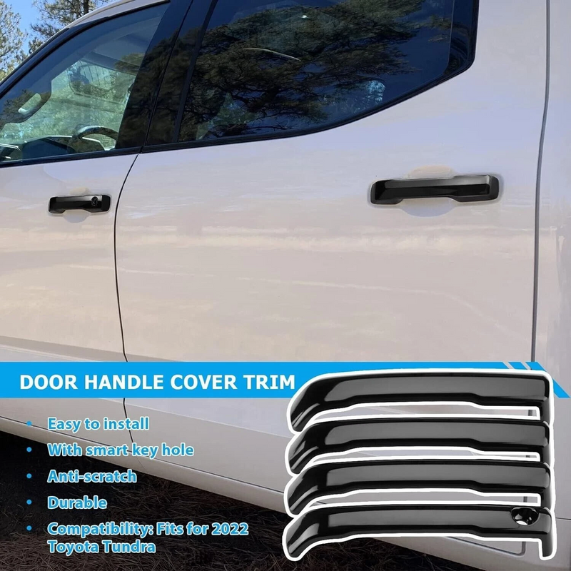 Car Door Handle Covers Protection for Toyota Tundra Sequoia Tacoma 4Runner