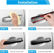 Car Door Handle Covers Protection for Toyota Tundra Sequoia Tacoma 4Runner