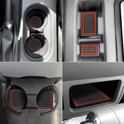 Car interior anti slip mats insert for Nissan Frontier Crew Cab 2005-2019