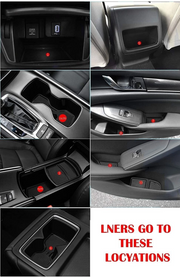 Car door slot mats for Honda Accord 2019 2018 2020 2021 2022