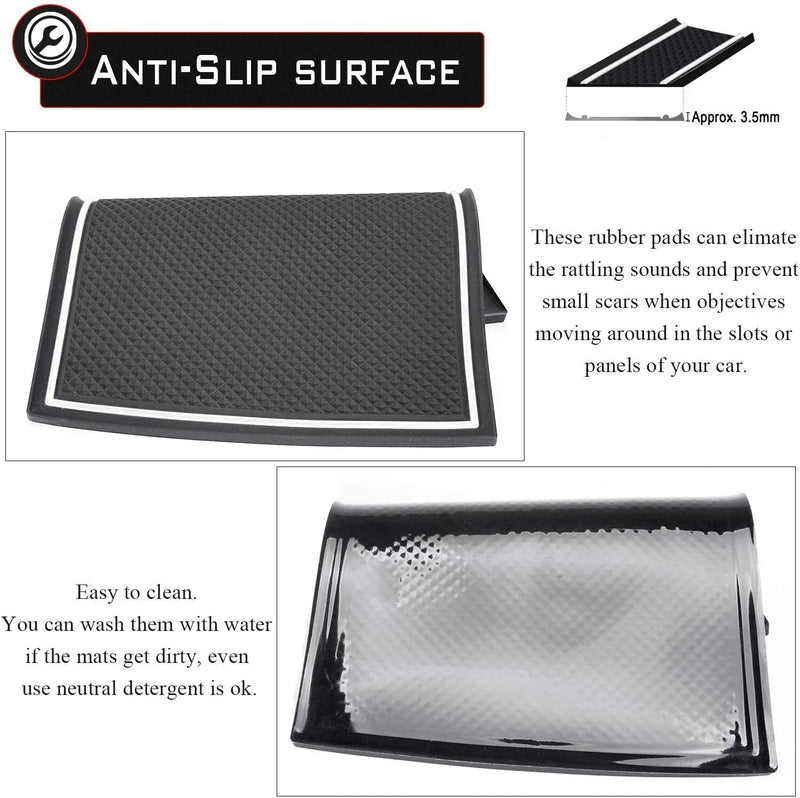 Car interior non slip mats for Honda Accord 2019 2018 2020 2021 2022