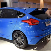 Glossy black car rear side Window Louvers for Ford Focus ST RS MK3 Hatchback 2012 2013 2014 2015 2016 2017 2018
