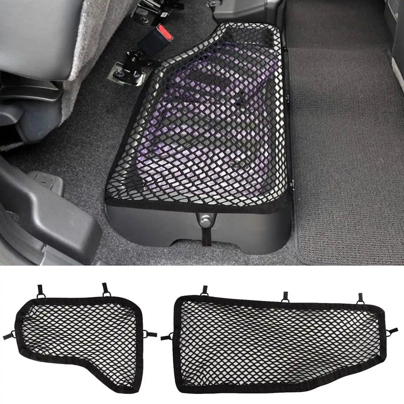 Car rear underseat storage mesh net for Nissan Frontier 2022 2023