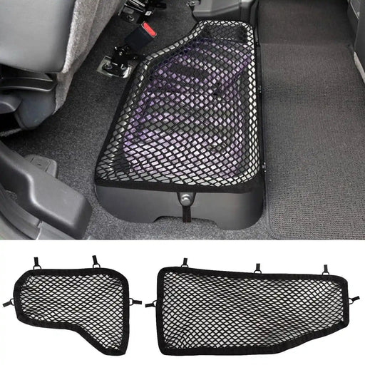 Car rear underseat storage mesh net for Nissan Frontier 2022 2023
