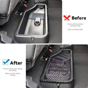 Car rear underseat storage mesh net for Nissan Frontier 2022 2023