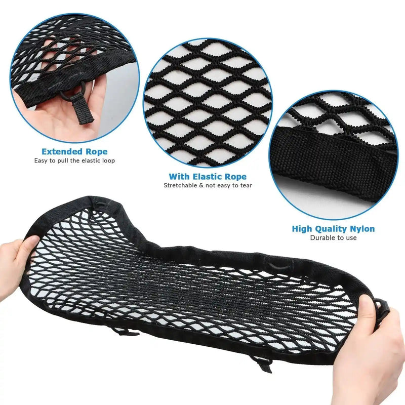 Car rear underseat storage mesh net for Nissan Frontier 2022 2023