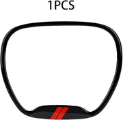 Car Steering Wheel Cover Trim Black for Dodge Challenger 2015-2023