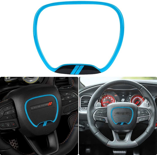 Car steering wheel decorative trim for Dodge Charger and Challenger