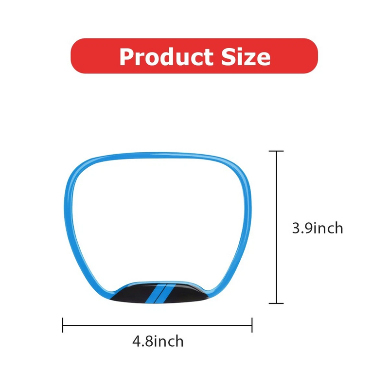 Car steering wheel decorative trim for Dodge Charger and Challenger