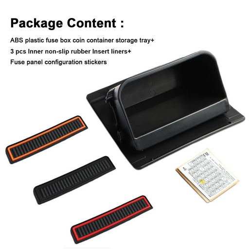Car Storage Tray Container Fuse Box for Subaru Forester Impreza XV